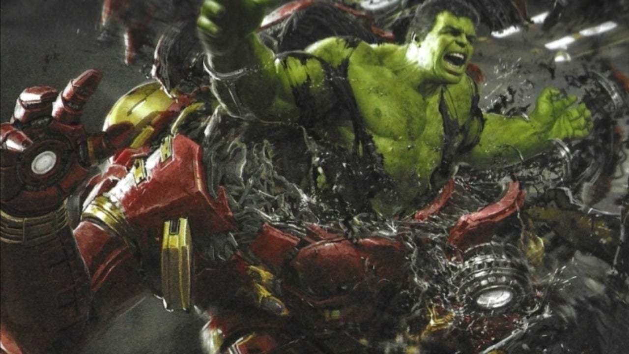 Hulk Emerges From The Hulkbuster