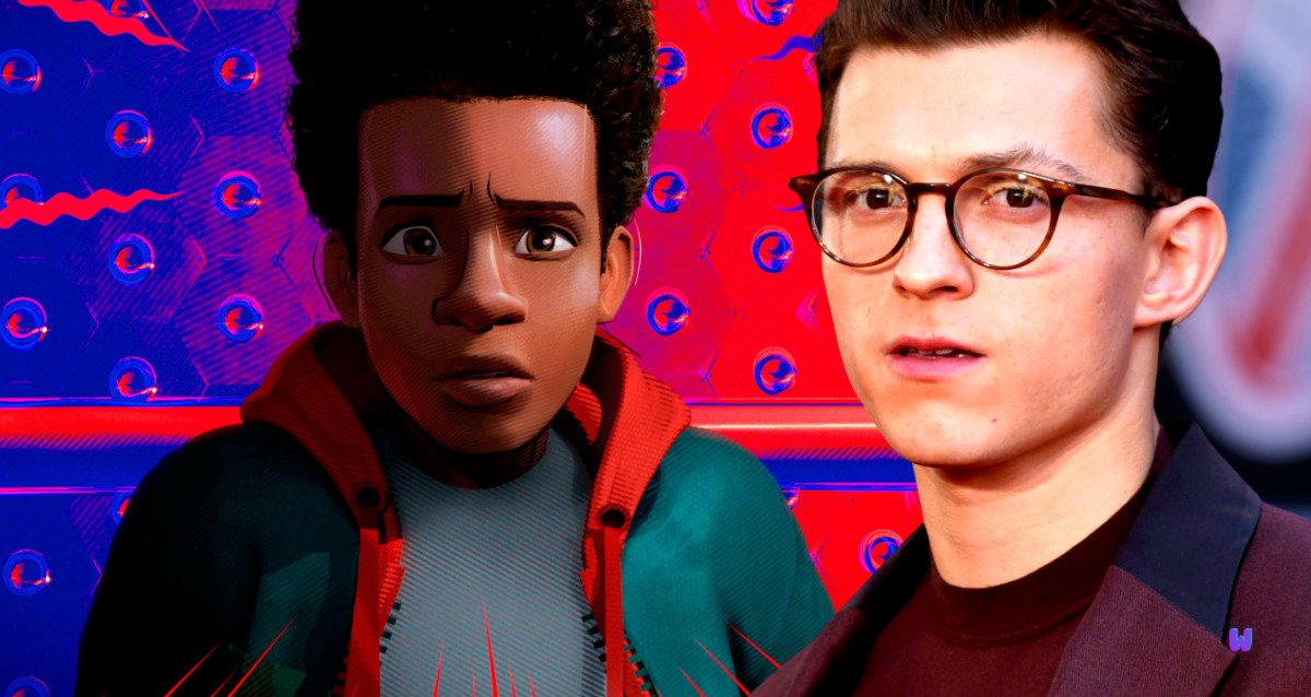 Miles Morales and Tom Holland