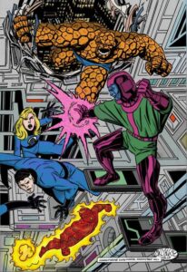 Fantastic Four and Kang the Conqueror