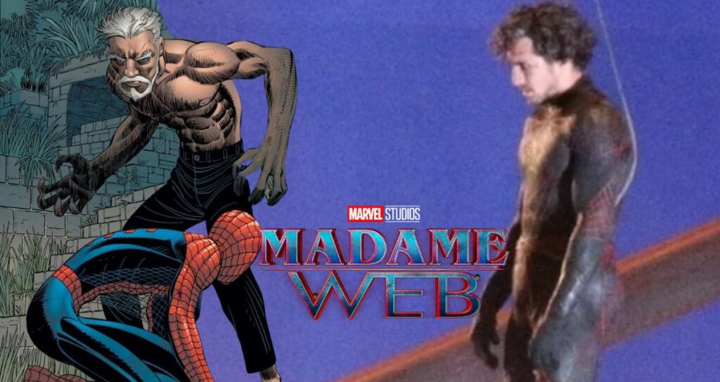 Madame Web Leaked Set Pic Shows Sony Verse's Spider-Man In Action