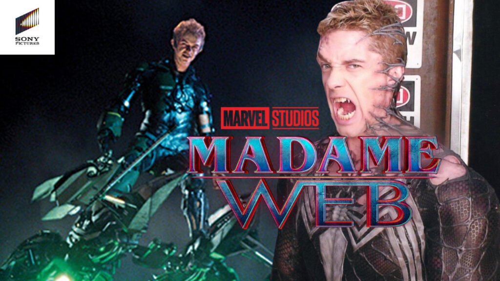 Dane DeHaan And Topher Grace In Madame Web