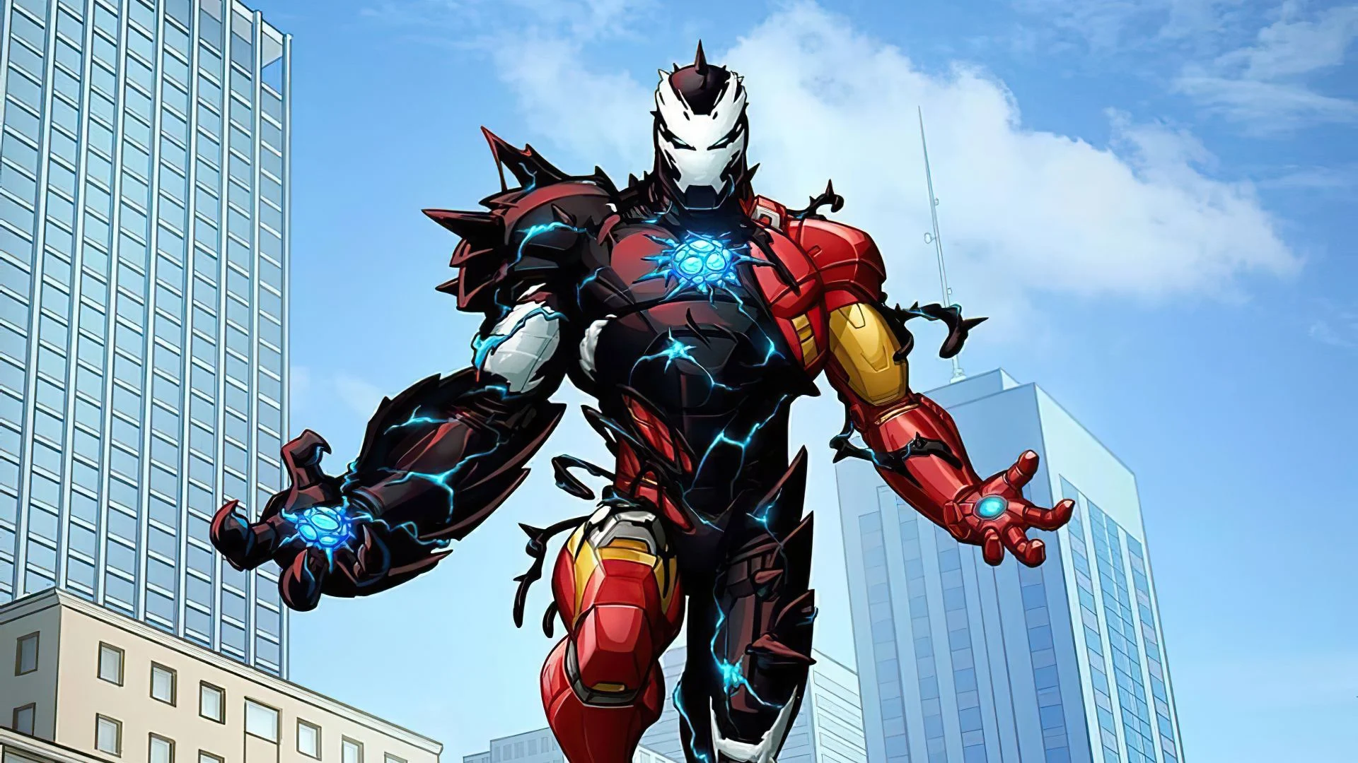 Tony Stark Venomized